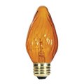 Westinghouse Westinghouse 3914728 25 watt F15 Decorative Incandescent Bulb - Amber; Pack of 2 - 6 Pack per Case 3914728